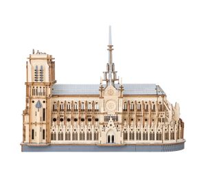 RoboTime 3D wooden puzzle Paris Notre-Dame Cathedral